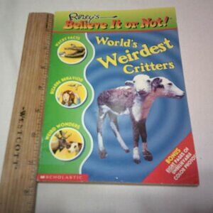 KIDS PB 📘 RIPLEY'S BELIEVE IT OR NOT! WORLD'S WEIRDEST CRITTERS WACKY FACTS 👦